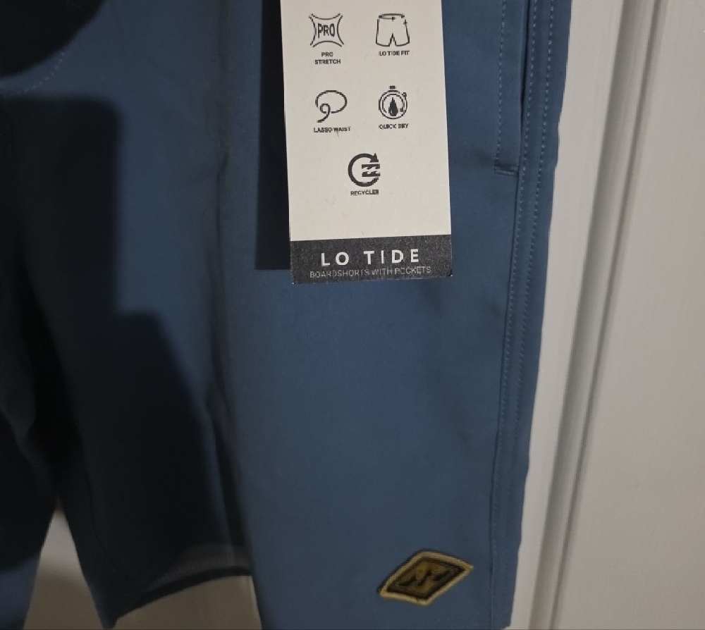 Billabong Men's Hybrid Swim Blue Shorts - Picture 3 of 6
